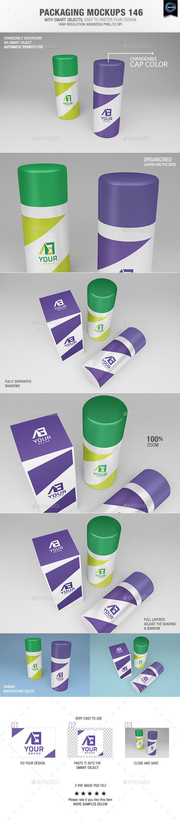 Packaging mockups 146 preview