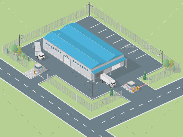 Isometric 20warehouse 20  20preview