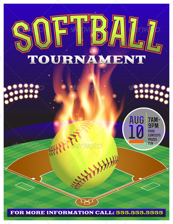 Softball tourney flyer