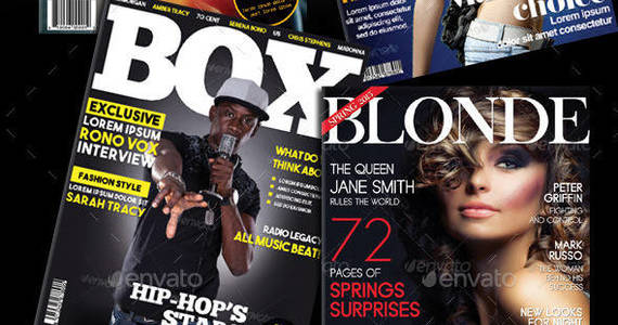Box magazine promo