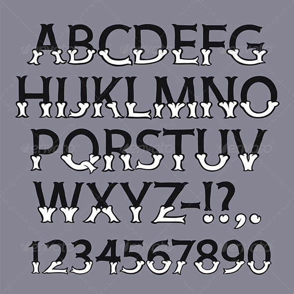 Bones font