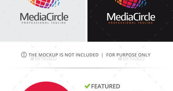 Box media circle logo