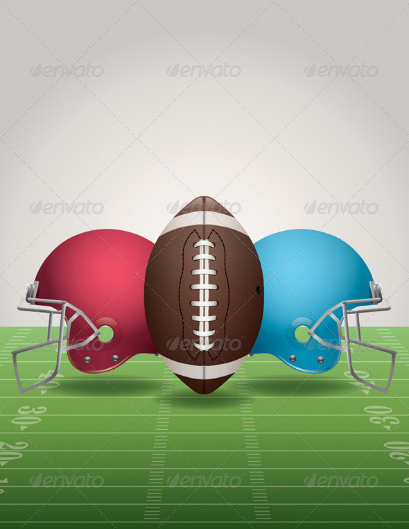 Football helmets vert