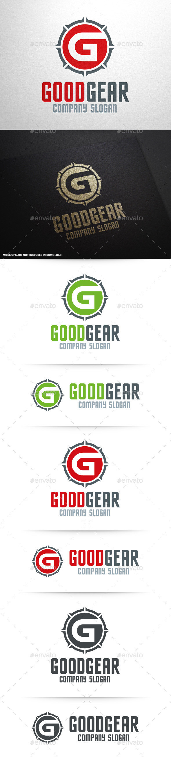 Good gear letter g logo