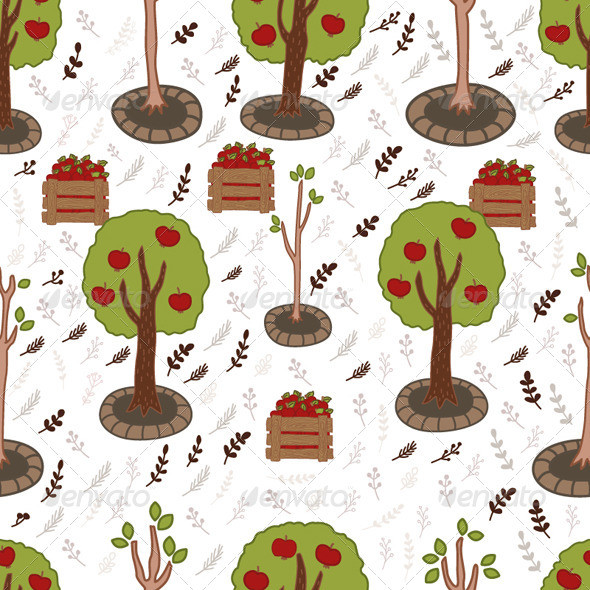 Apples 20seamless 20pattern preview