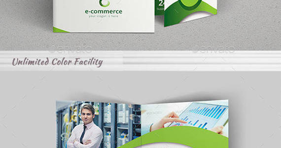 Box business bi fold brochure bundle corporate e commerce multipurpose psd dotnpix graphicriver