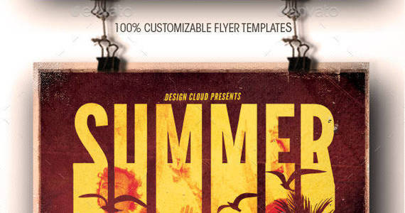 Box preview super summer flyer template bundle vol 01
