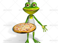 Thumb 3 frog 20chef 20with 20pizza