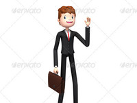 Thumb 3d cartoon businessman image preview a vol 2