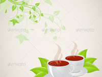 Thumb mugs with floral pattern 590x700