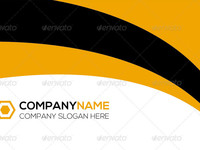 Thumb corporate business card front side