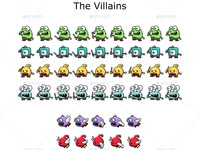 Thumb 01 villain sprite sheets
