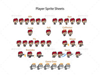 Thumb 02 brave boy sprite sheets game character