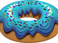 Thumb blue 20donut png 20preview