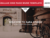 Thumb 01 sara parallax one page muse template theme preview