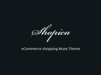 Thumb shopica ecommerce shopping website template muse theme