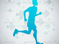 Thumb man 20running