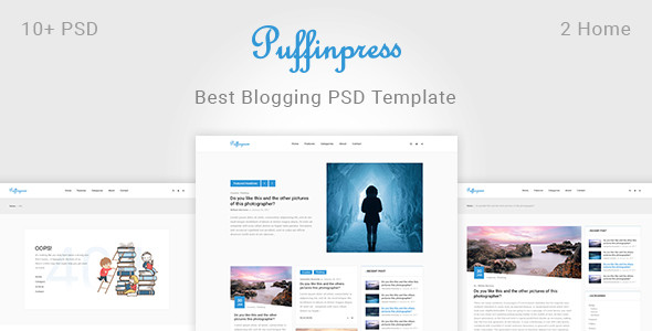 00 puffinpress template preview.  large preview