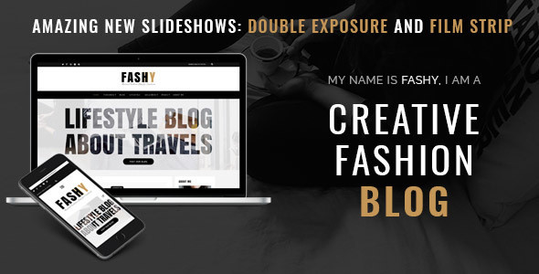 Fashy wordpress blog theme featured image 2.  large preview