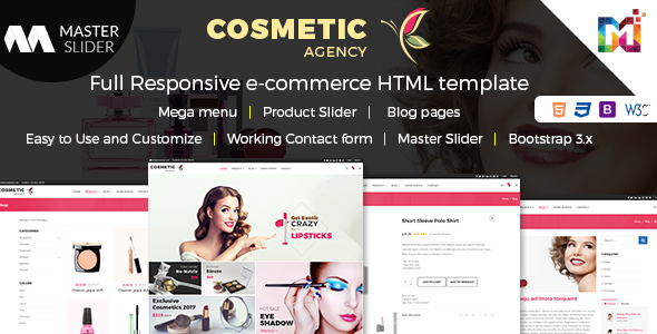 Cosmetic agency features screen shots.  large preview