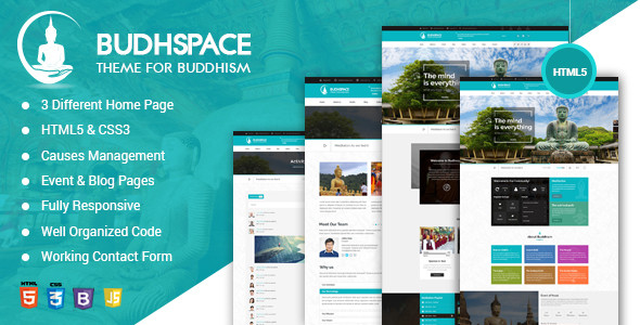 Buddha theme preview.  large preview