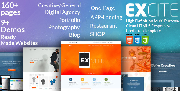 Excite html banner.  large preview