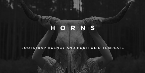 Horns template preview.  large preview