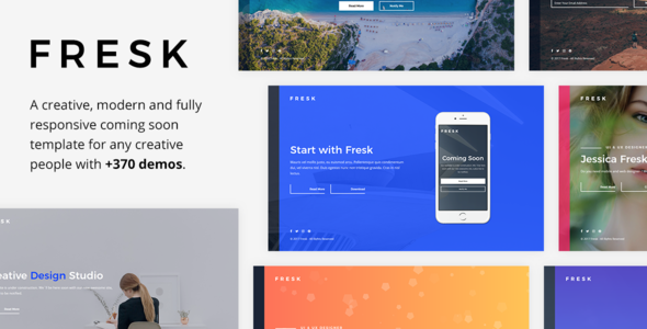 Fresk theme preview.  large preview