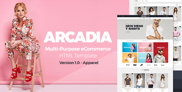 Arcadia html preview.  large preview