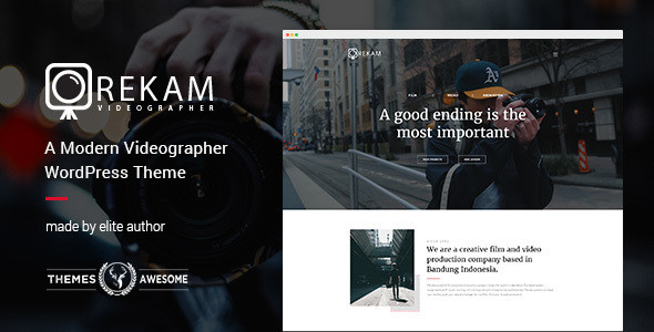 Rekam feature themeforest.  large preview