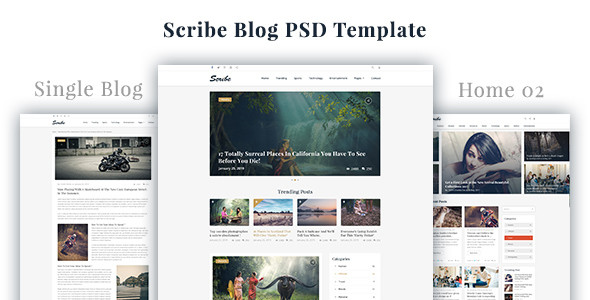 00 scribe theme preview.  large preview