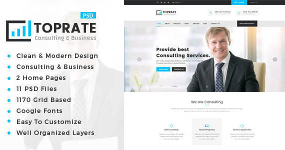 Box 00 toprate consulting psd preview.  large preview