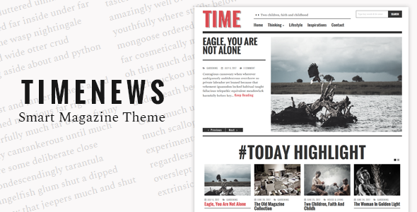 Timenews preview.  large preview