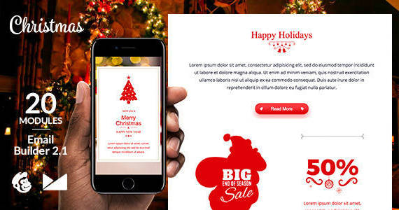 Box preview 20merry 20x mas 20email template.  large preview