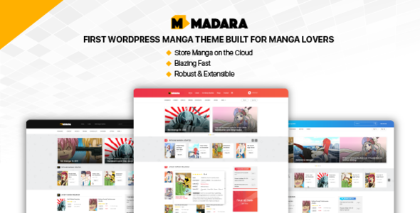 Madara theme preview.  large preview