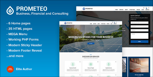 01 prometeo business financial consulting.  large preview