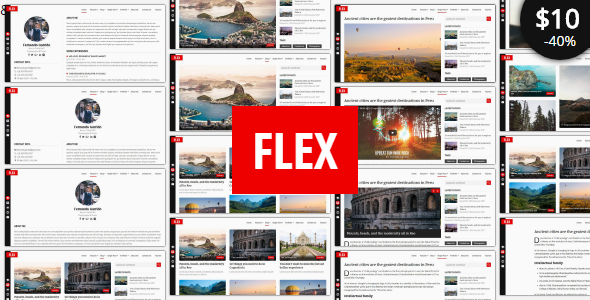 Flex theme preview.  large preview