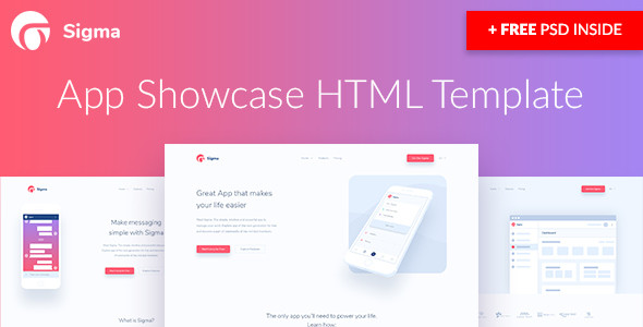 Html template preview.  large preview