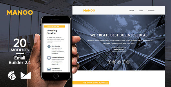 Preview 20manoo 20email template.  large preview