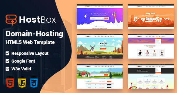 Box theme preview.  large preview