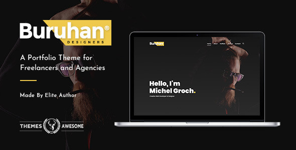 Buruhan feature themeforest.  large preview