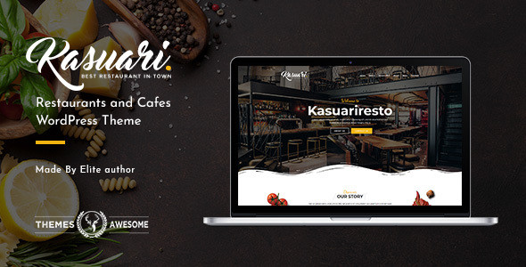 Kasuari feature themeforest.  large preview