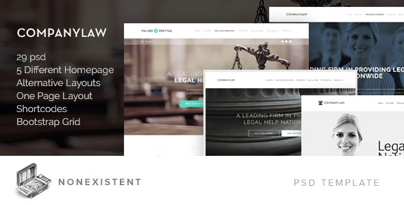 01 companylaw psd preview.  large preview