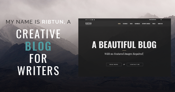 Box ribtun wordpress theme no images featured image.  large preview