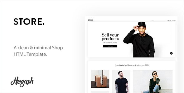 Minimal store preview.  large preview