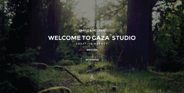 01 gaza multipurpose muse themes.  large preview