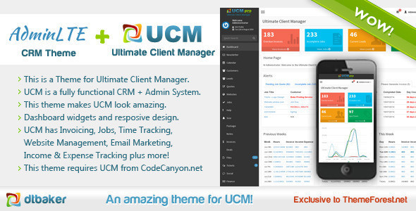 1.adminlte responsive open source crm ucm theme.  large preview