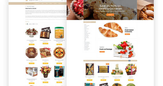 Box storeflex food responsive opencart template 63371 original