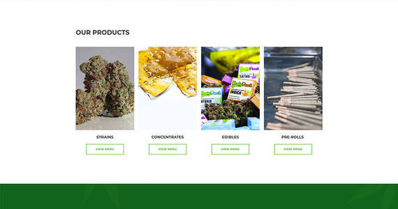 Box medical marijuana dispensary premium moto cms 3 template 68197 original