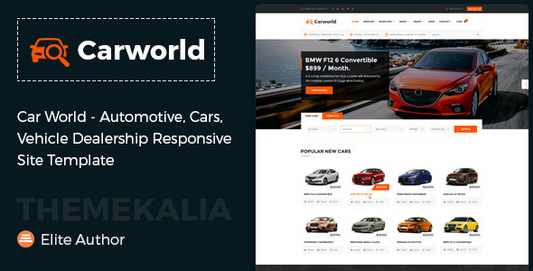 Carworld html preview.  large preview